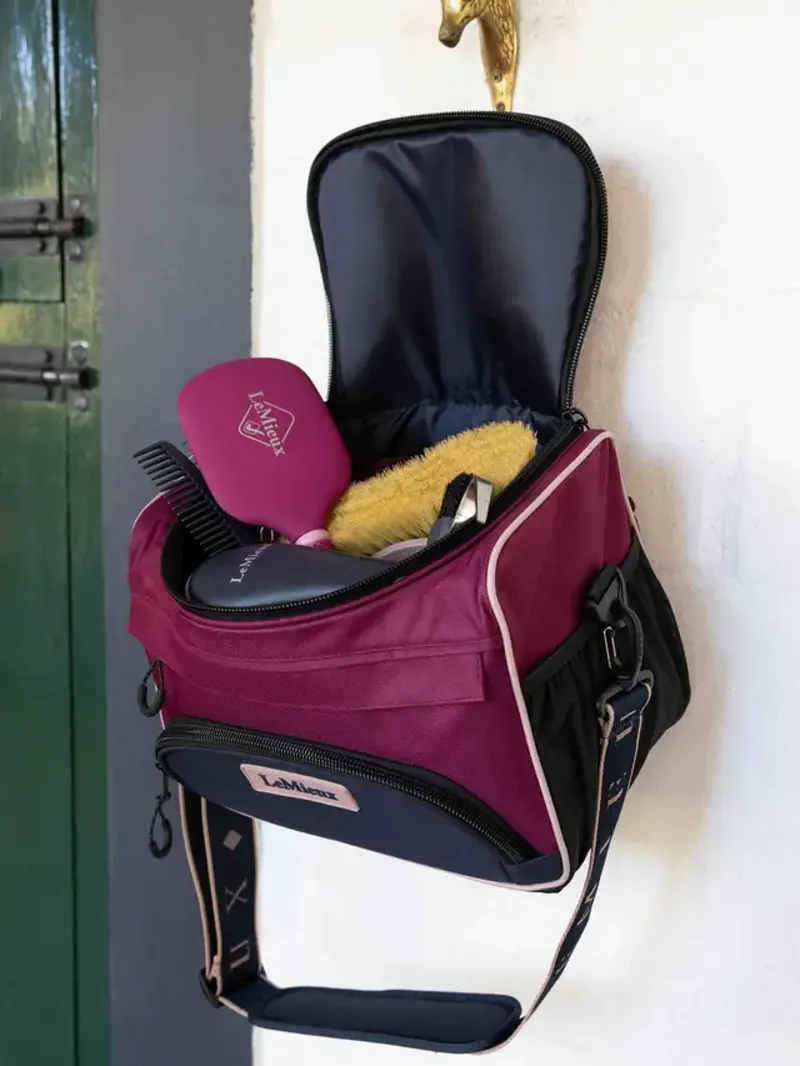 LeMieux ProKit Lite Grooming Bag - Blackberry-1