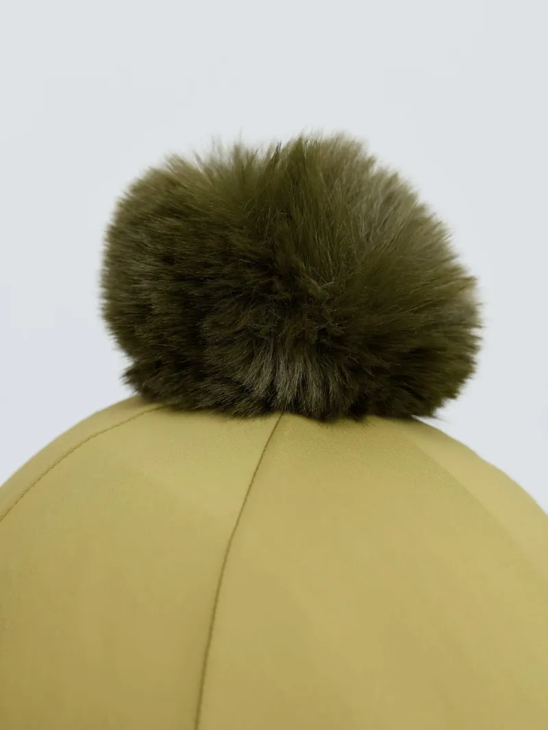 LeMieux Classique Pom Hat Silk - Gooseberry-2