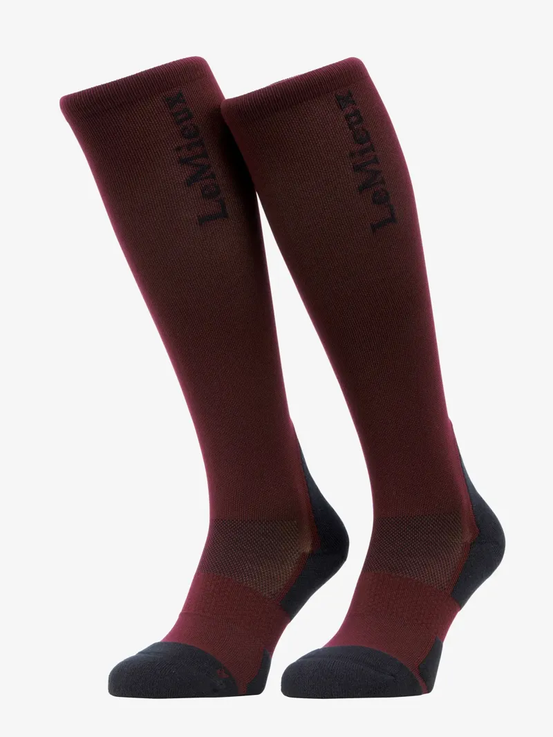 LeMieux Performance Socks - Bramble Medium