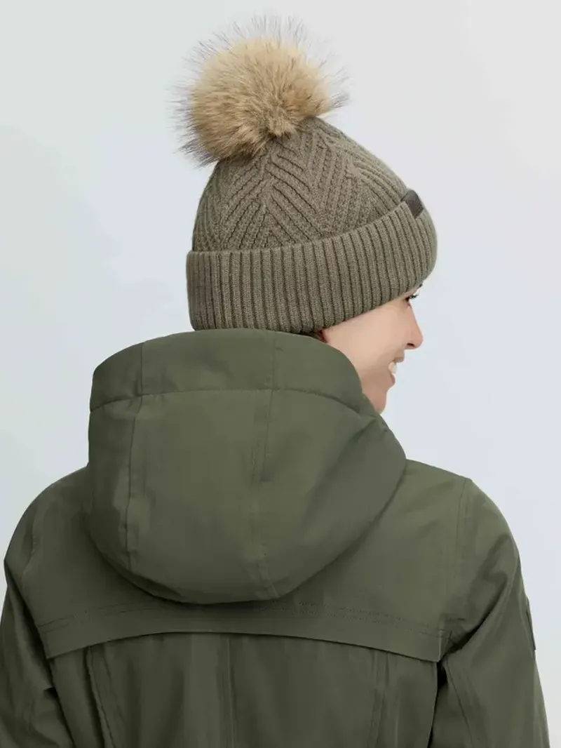 LeMieux Clara Knit Beanie - Willow Green-1