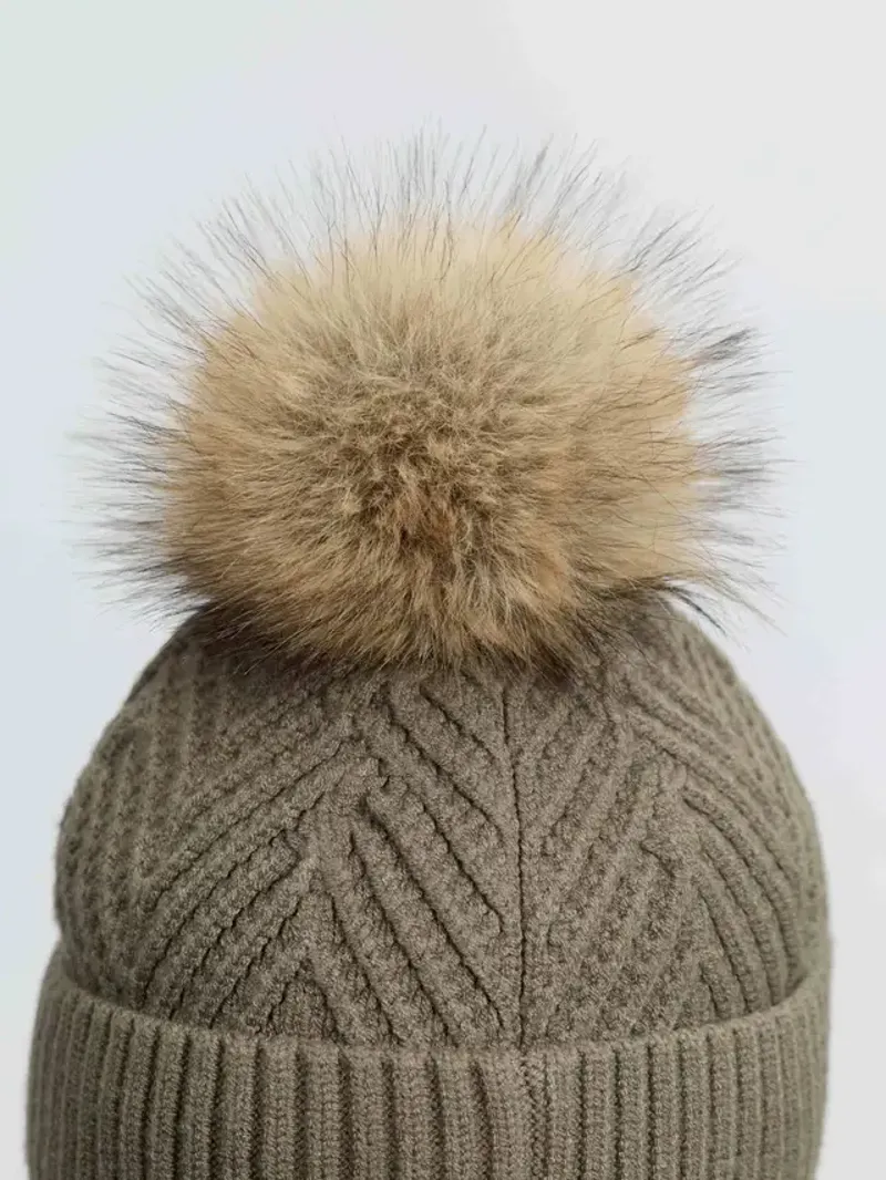 LeMieux Clara Knit Beanie - Willow Green-3