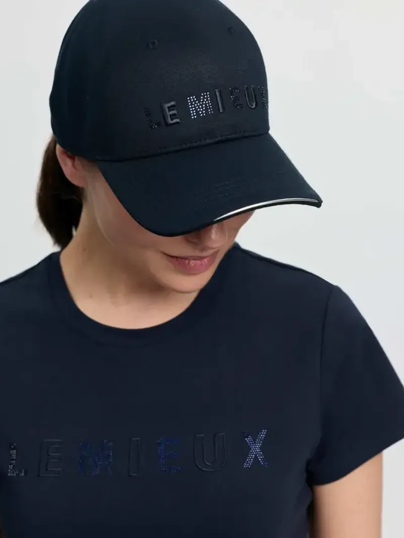 LeMieux Brilliance Baseball Cap - Navy-2