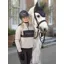 LeMieux Heritage Herringbone Quarter Zip Sweat - Stone