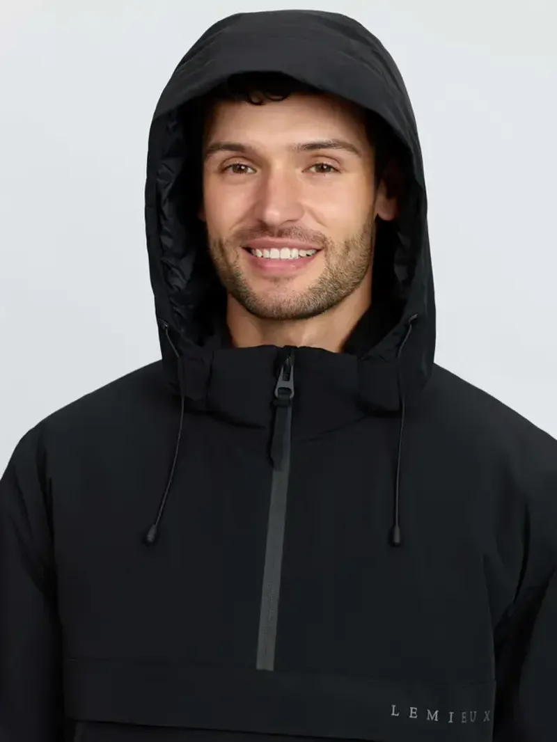 LeMieux Mens Waterproof Anorak - Black-4