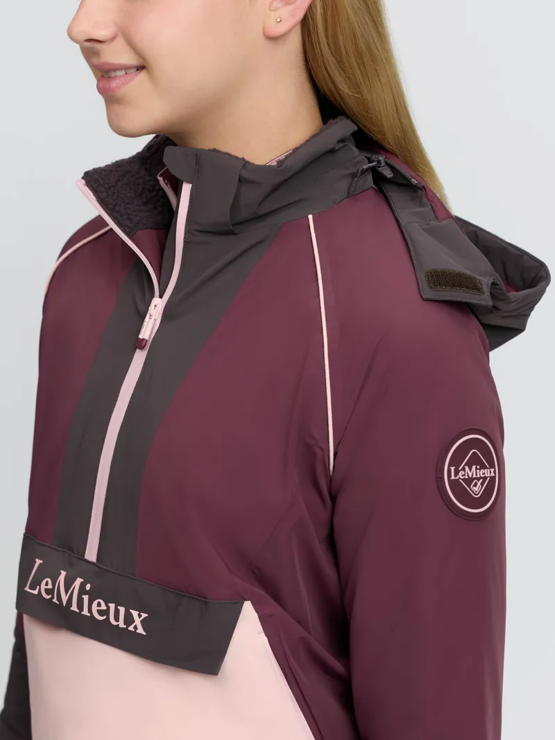 LeMieux Young Rider Bailey Waterproof Anorak - Bramble-4