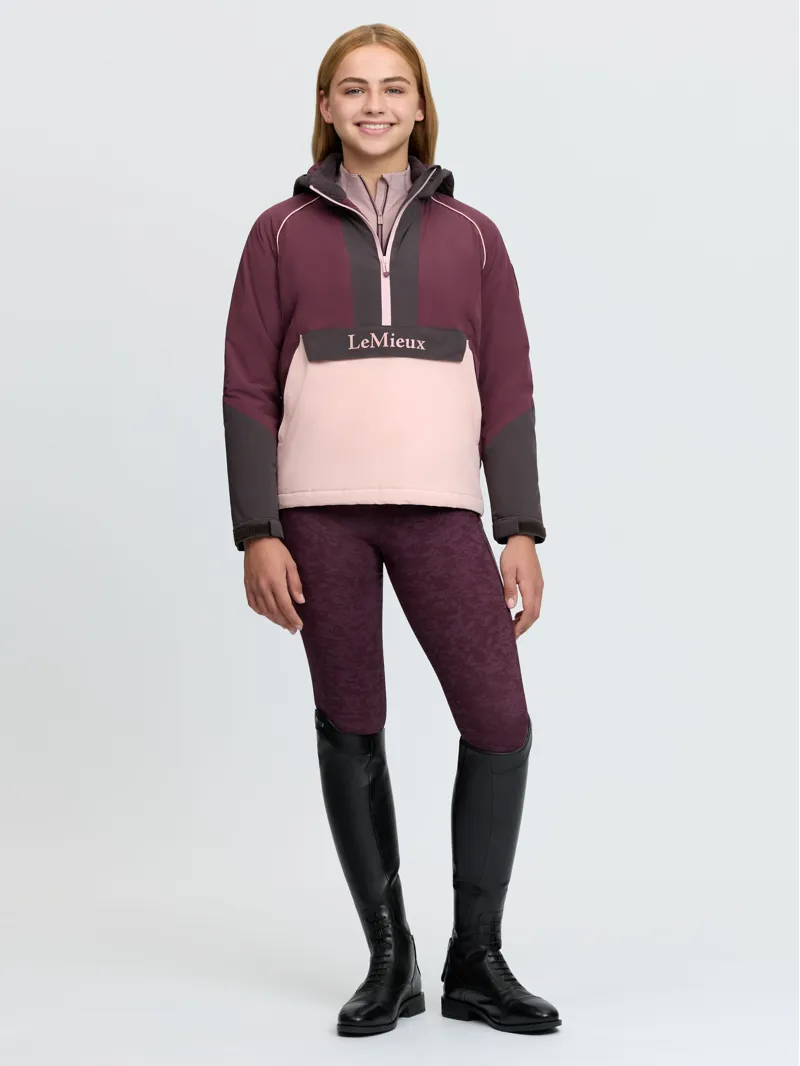 LeMieux Young Rider Bailey Waterproof Anorak - Bramble-7