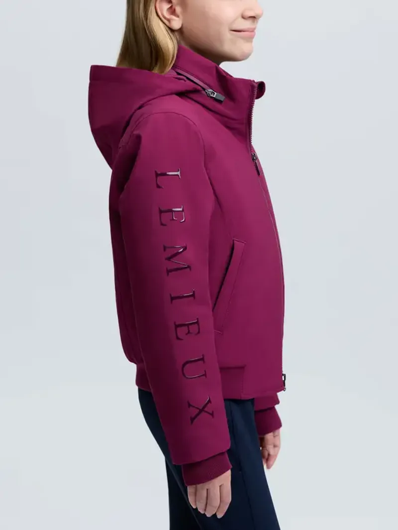 LeMieux Young Rider Clarissa Crew Jacket - Blackberry-4