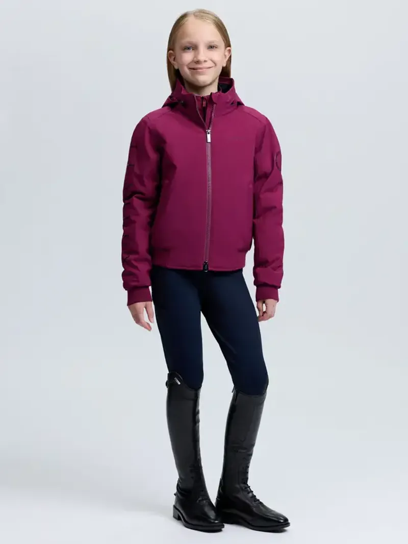 LeMieux Young Rider Clarissa Crew Jacket - Blackberry-5