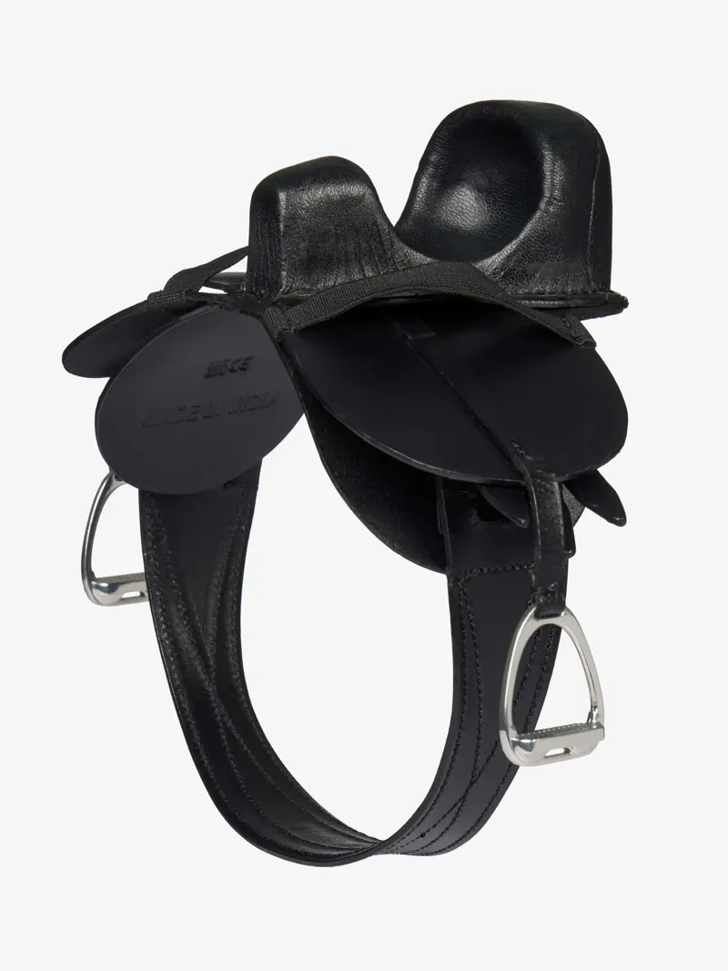 LeMieux Toy Rider Steady Saddle - Black