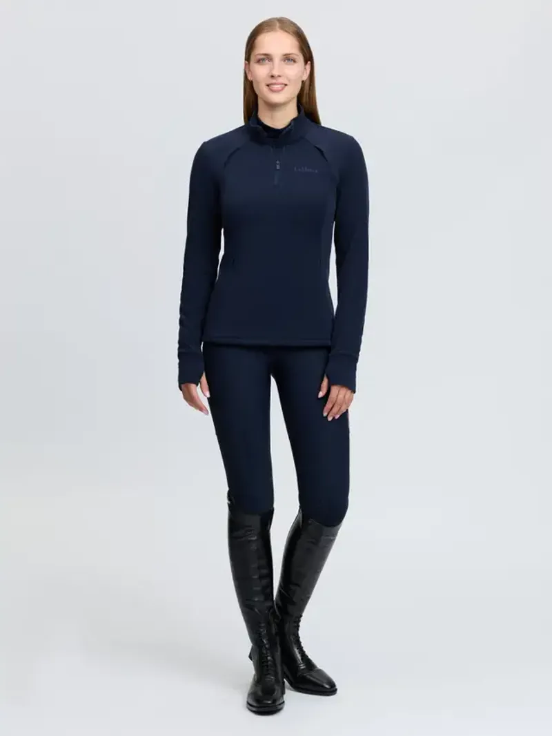 LeMieux Frances Quarter Zip Fleece - Navy-4