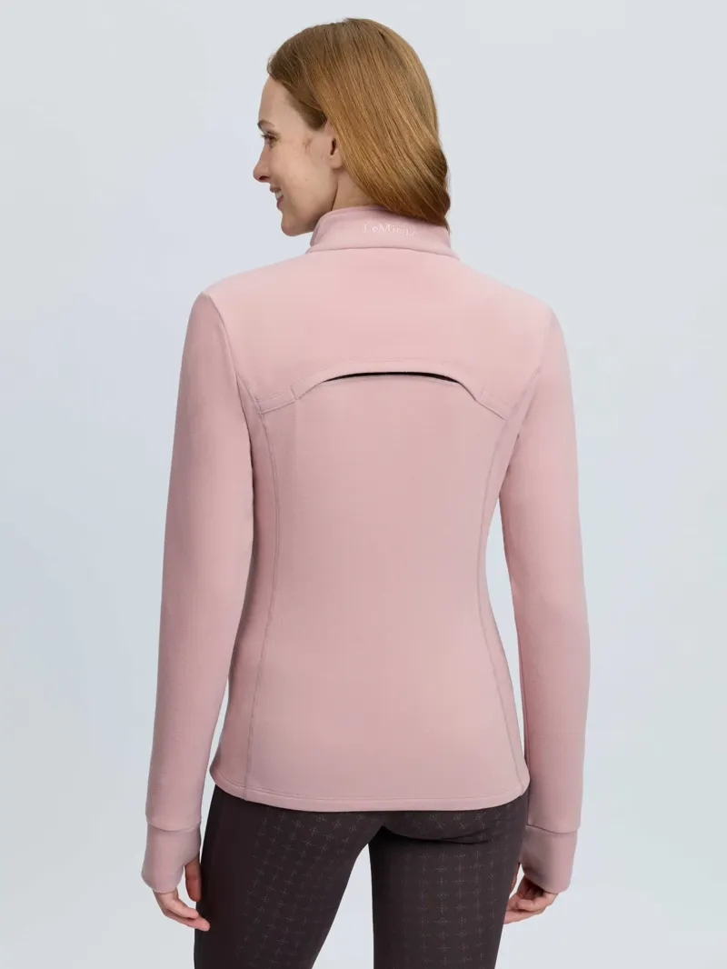 LeMieux Frances Quarter Zip Fleece - Wild Rose-1