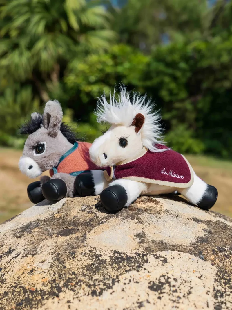 LeMieux Tiny Rugs 2 pack - Blackberry/Spiced Earth-1