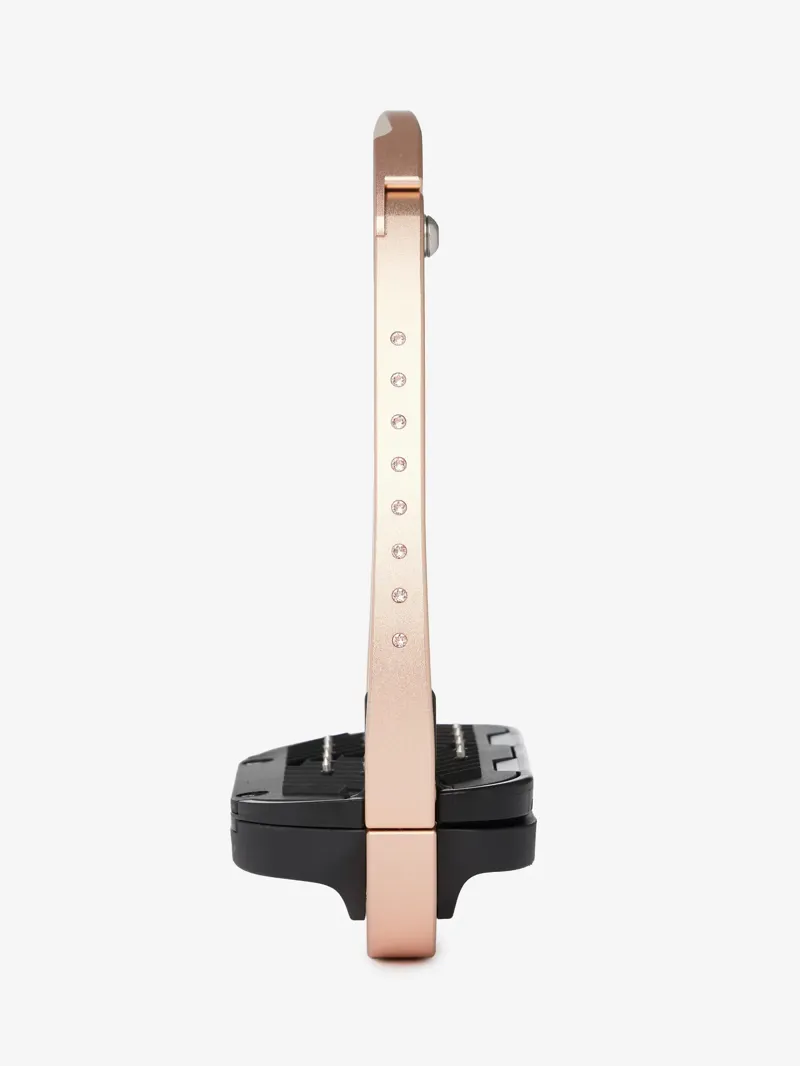 LeMieux Brilliance Vector Balance Stirrup - Rose Gold-1