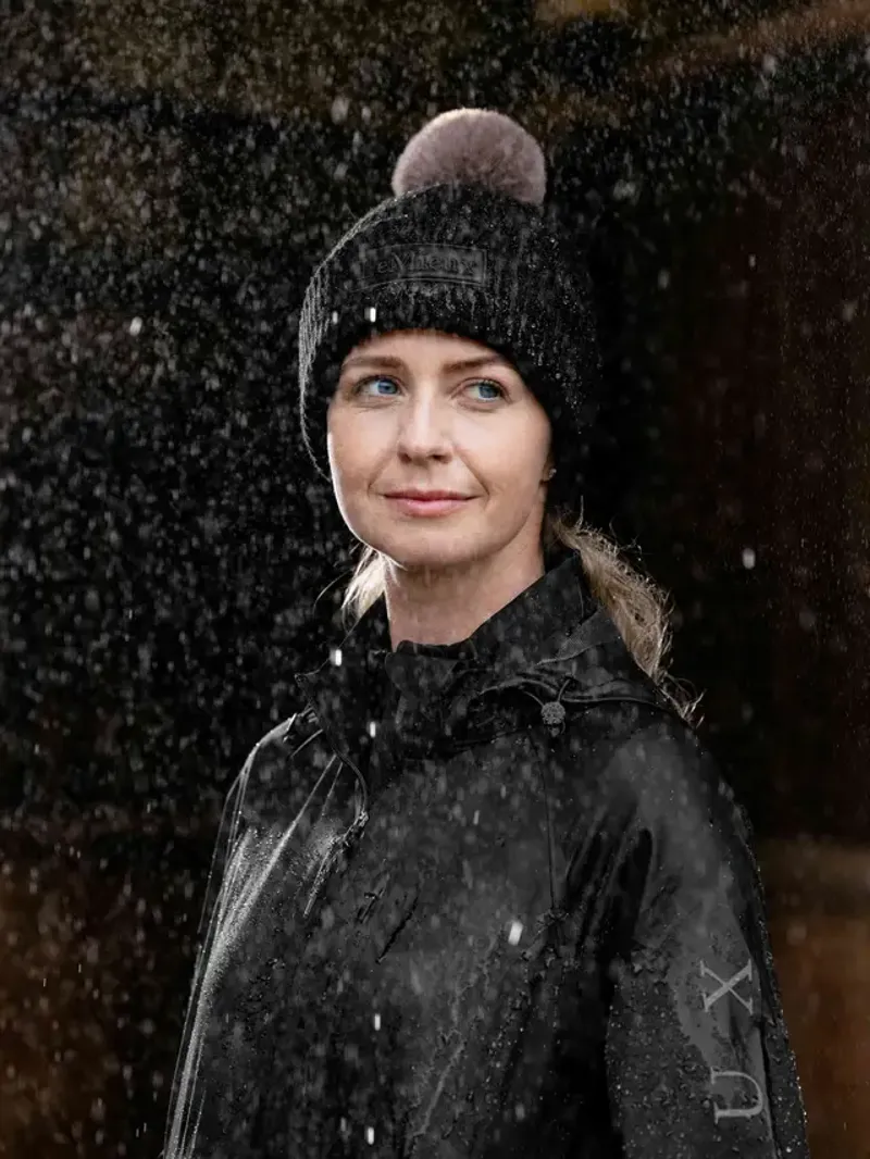 LeMieux x Sealskinz Waterproof Beanie - Black-1