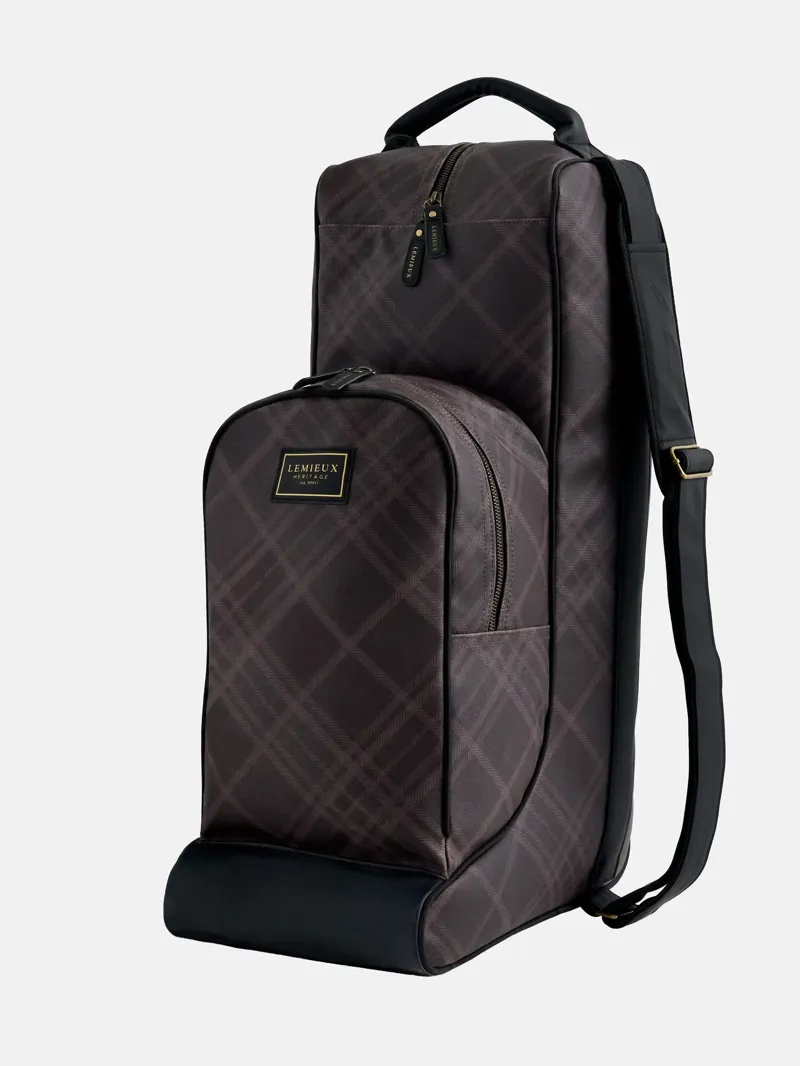 LeMieux Heritage Boot and Hat Bag - Cocoa