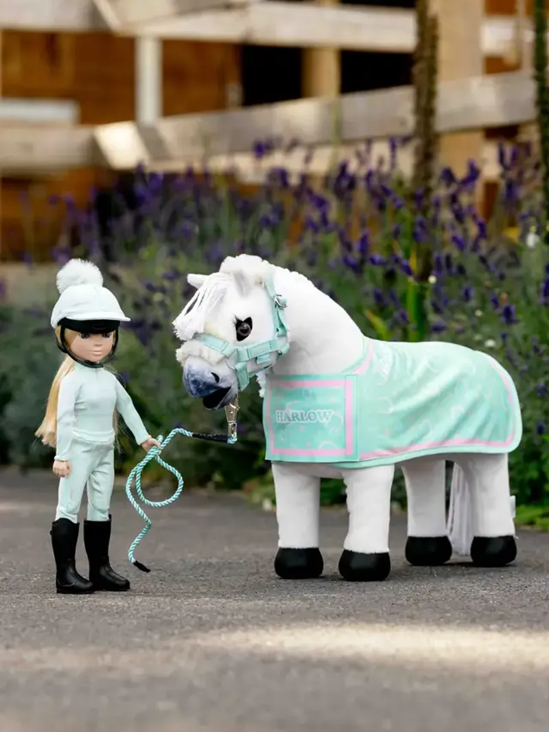 LeMieux Harlow Toy Pony Printed Rug - Softmint