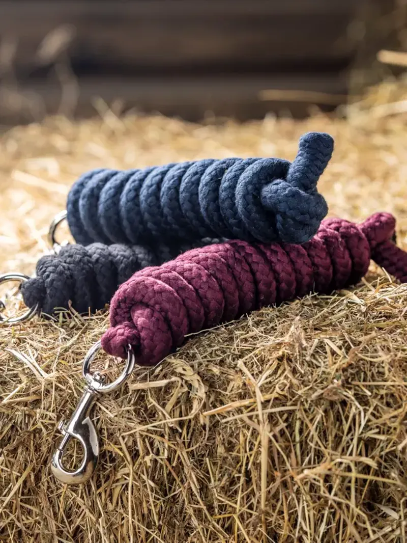 LeMieux Cotton Leadrope - Black-1