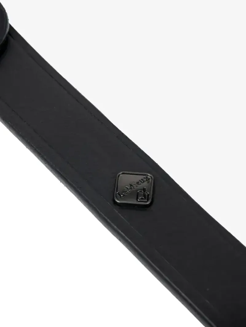 LeMieux Leather Trot Up Chain - Black-4