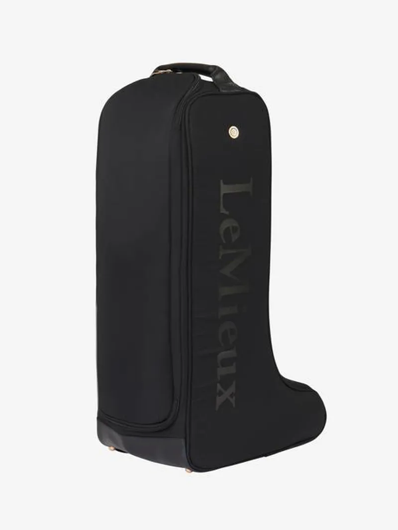 Lemieux Luxe Boot Bag - Black-5