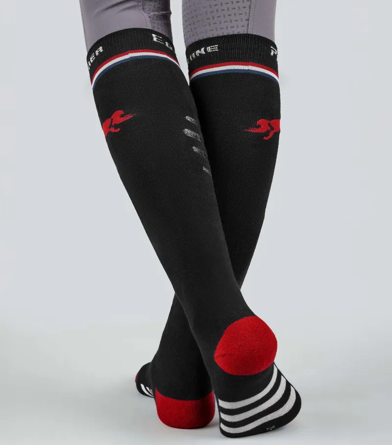 Premier Equine Replay Socks 1 Pair - Black-1