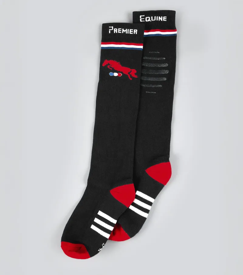 Premier Equine Replay Socks 1 Pair - Black-2