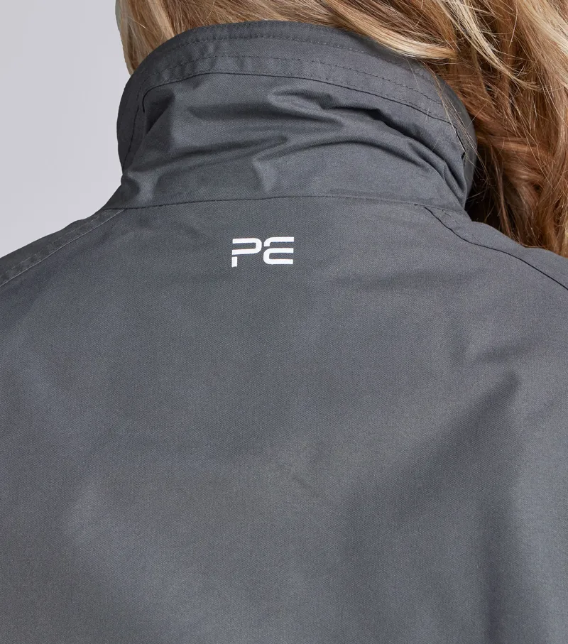Premier Equine Pro Rider Unisex Waterproof Riding Jacket - Anthracite Grey-4