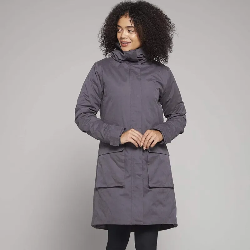 Toggi Canopy Waterproof Long Coat - Charcoal size 10