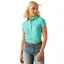 Ariat Womens Prix 3.0 Polo Top - Pool Blue