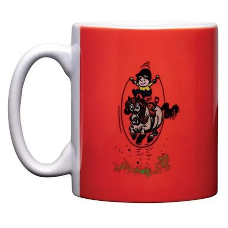 Hy Equestrian Thelwell Collection Mug - Red