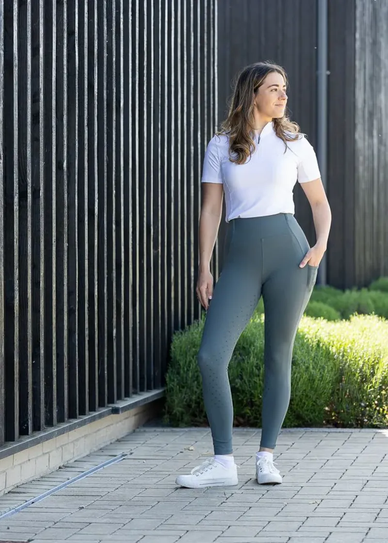 Woof Wear Original Lite Riding Tights - Sage Green-2