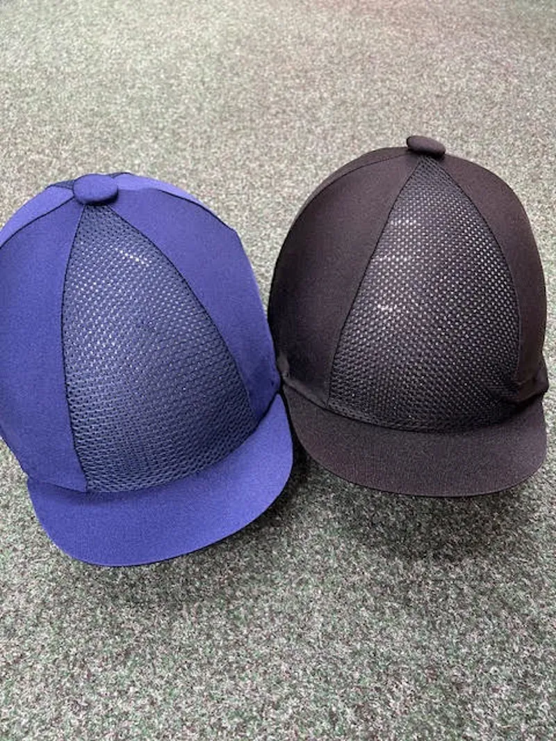 Spartan Lycra Vented Hat Silk  - Black