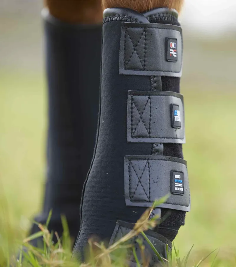 Premier Equine Turnout/Mud Fever Boots - Black-3