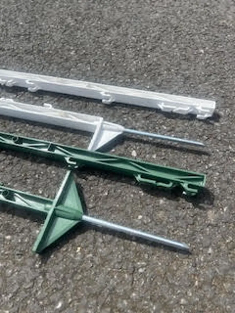 Wolseley Electric Fence Post - 1.56M White