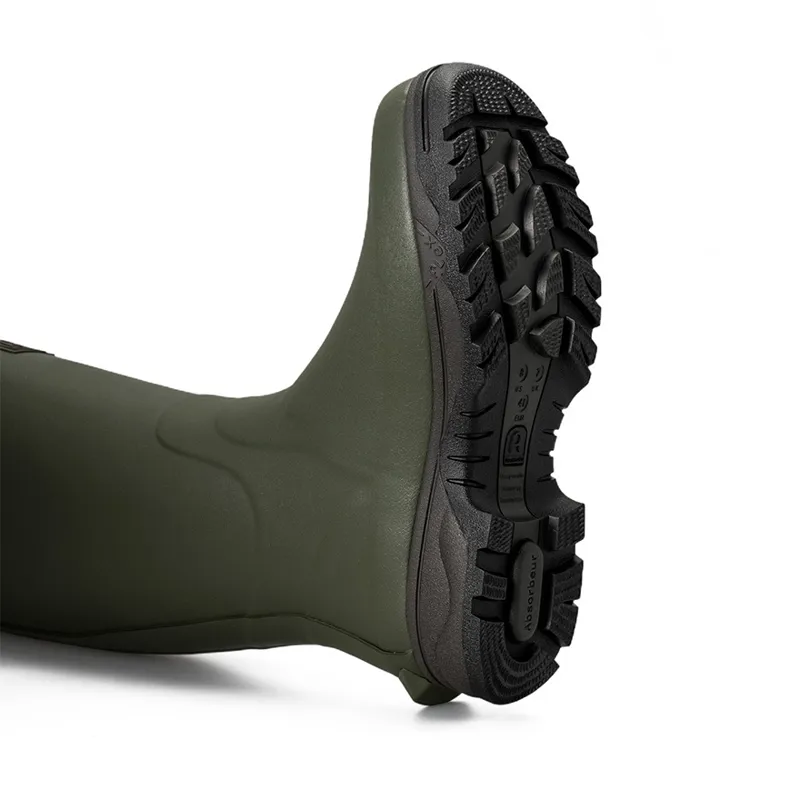 Rouchette Veneur Neo Wellington Boots - Khaki - Mens