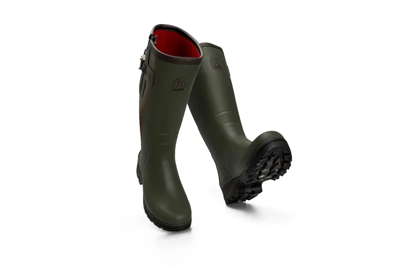 Rouchette Veneur Neo Wellington Boots - Khaki - Mens-5