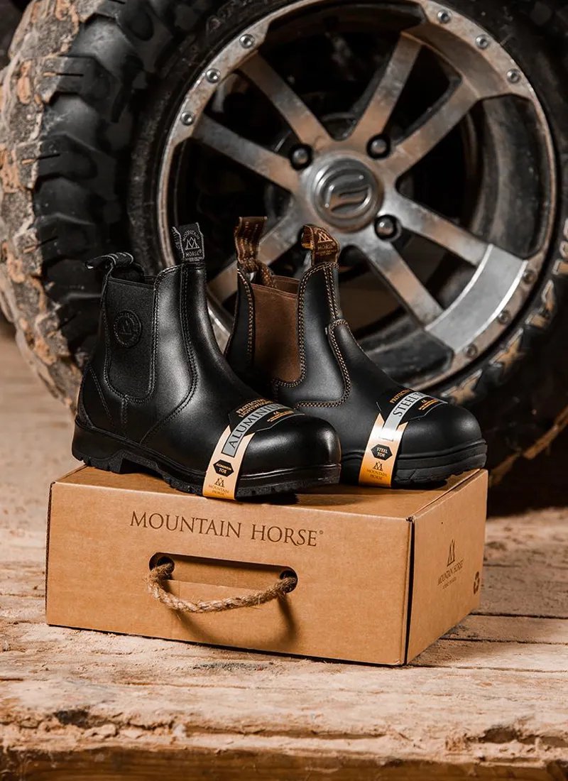 Mountain Horse Protective Jodhpur Boot Brown-1