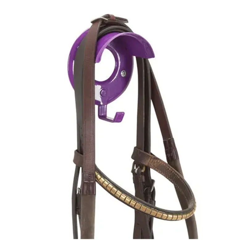 Stubbs Bridle Rack - Purple