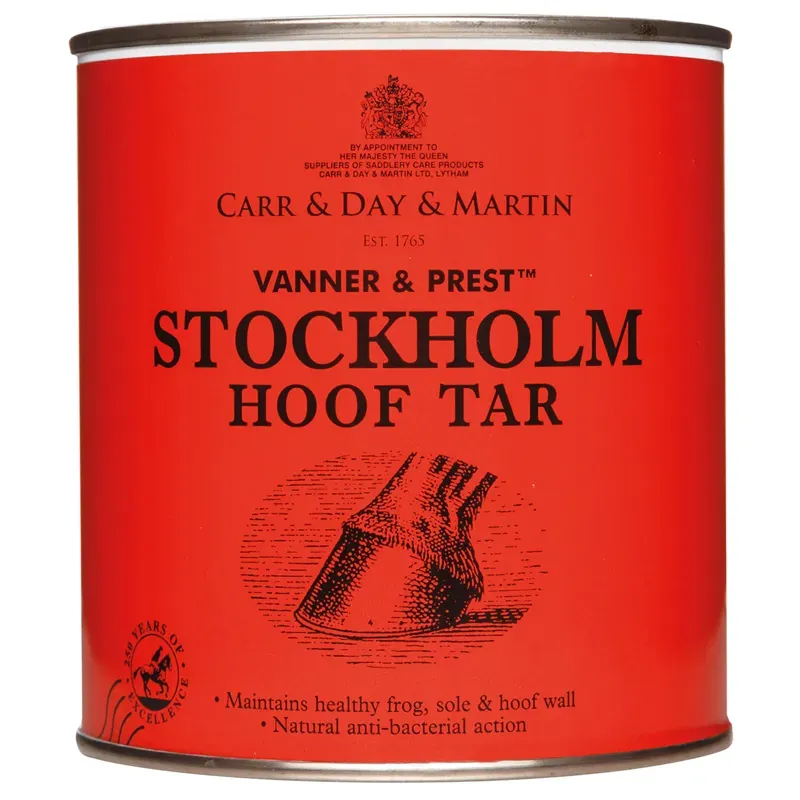 Carr and Day and Martin 455ml Vanner and Prest Stockholm Hoof Tar in Red