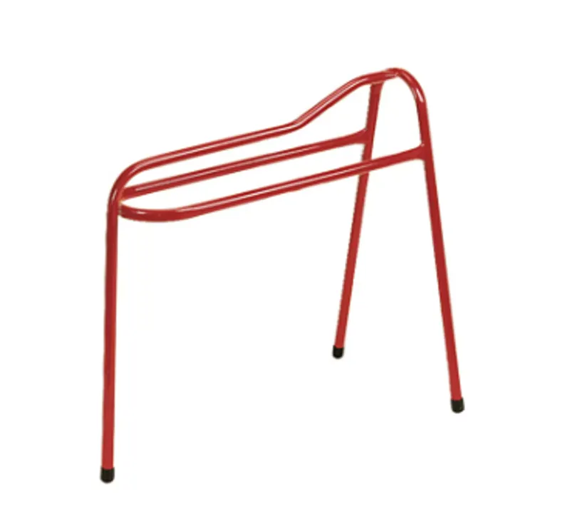 Stubbs Saddle Display Stand - Red 61cm