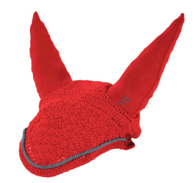 Hy Sport Active Fly Veil in Rosette Red