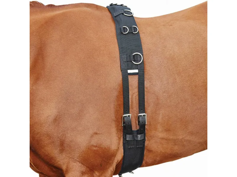 Kincade Lunge Roller With Fleece Padding Black