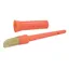 Ezi-Groom Plastic Hoof Oil Brush in Orange