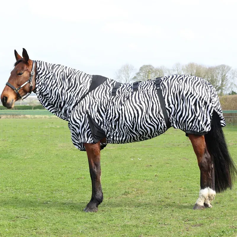 StormX Original Sweet Itch Zebra Rug - - Black/White-1