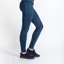 Gallop High-Waist Pocket Silicone Knee Tights - Navy