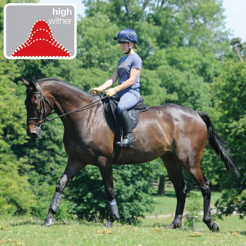 Thorowgood T8 High Wither Compact GP Saddle Brown-1