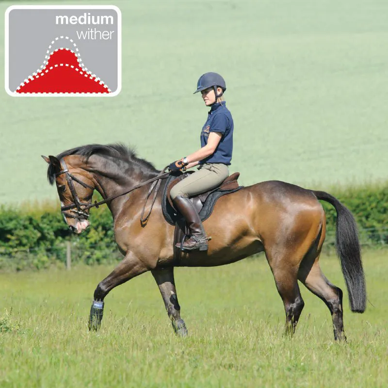 Thorowgood T8 Jump Saddle -  Brown-1