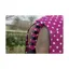 Supreme Products Dotty Fleece Tail Guard Mulberry
