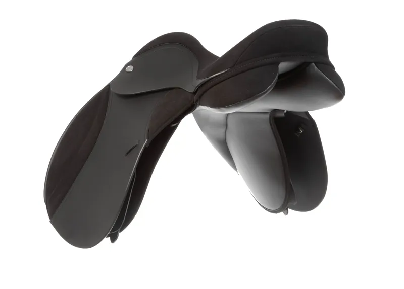 Thorowgood T4 Pony Saddle Black-1