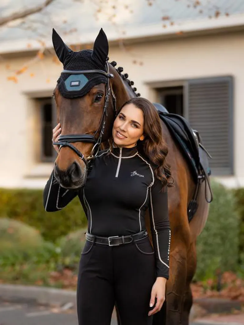 LeMieux Base Layer - Black-3